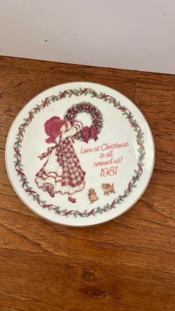 Porcelain Plate Christmas
