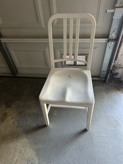 Emeco white chair