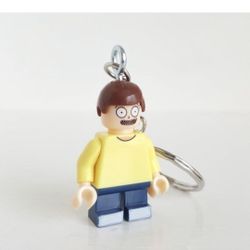 Morty custom minifigure keychain/Ornament