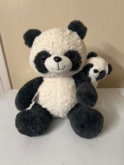 Mom and Baby Panda Plush, Stuffed Animal, Plush Toy, Gifts For Kids, 12 Inches,