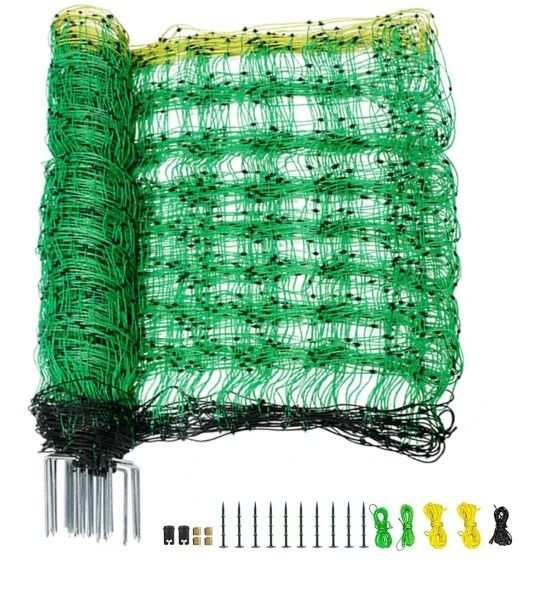 Electric Fence Net, 35.4"height x 164'length, Sheep/dog Netting Fence, Farms, Ranches