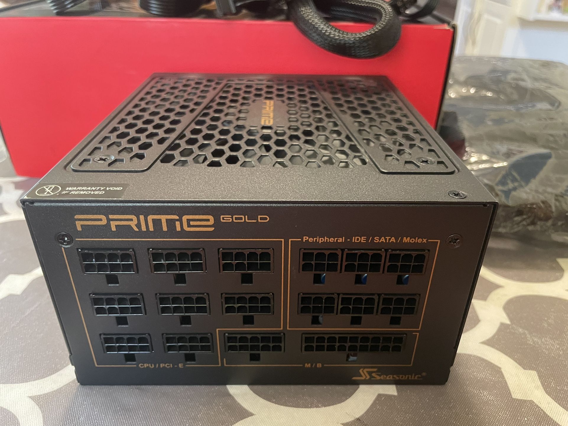 Seasonic Prime 80 Plus gold 1300w  PSU  Fully modular 