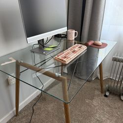 Glass Table / Glass Top / Kitchen Or Dining Table 