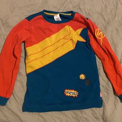 Disney Kids Girls Crewneck Sweater US Youth 11/12 Ms. Marvel Sweatshirt Disney Parks