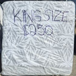 King Size Sealy Mattress (Brand New) Delivery Available