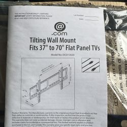 Tilting Wall Mount For TV 37-70 Inch 