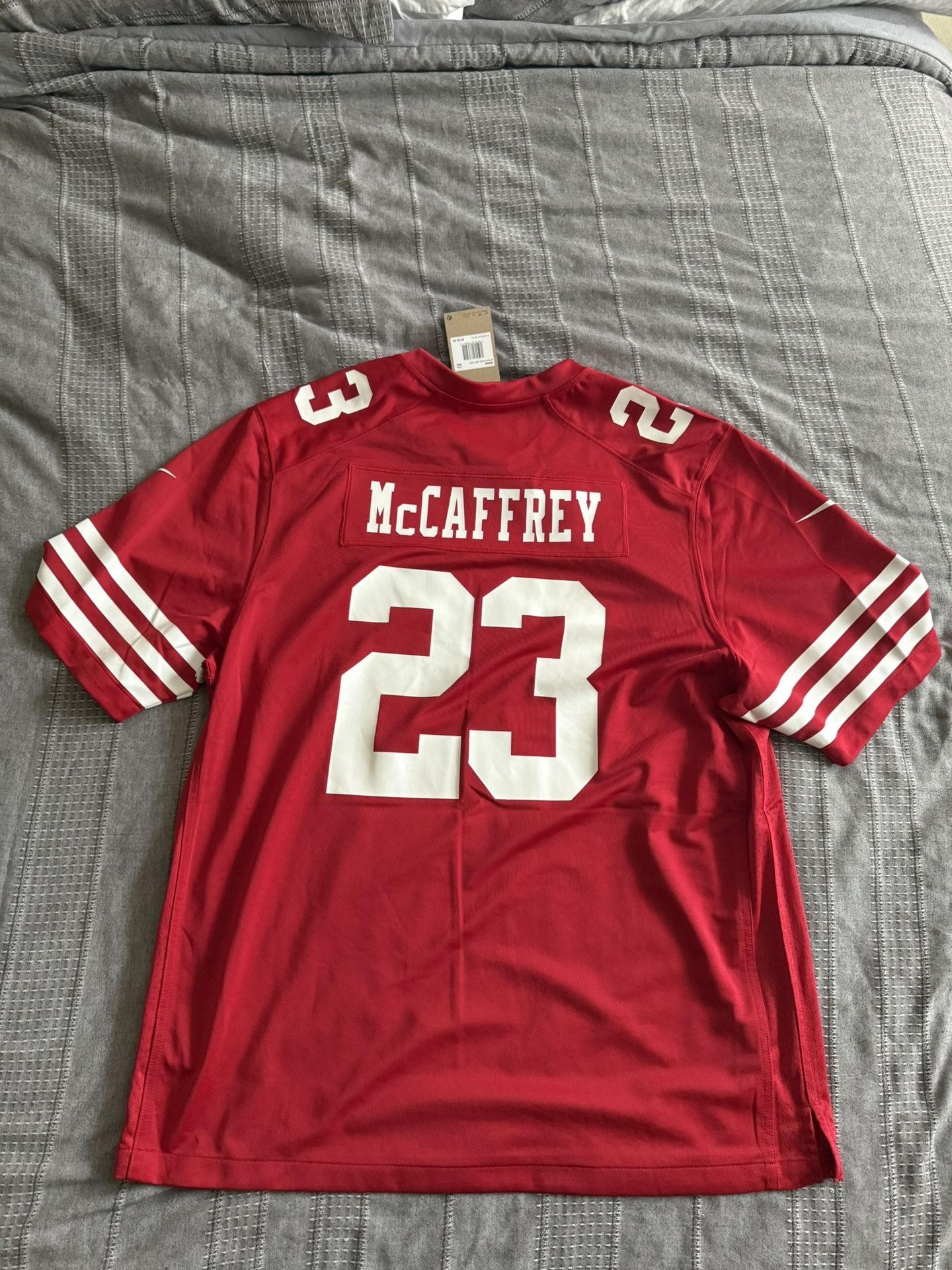 Christian McCaffrey #23 49ers XXL (New, Authentic NFL)