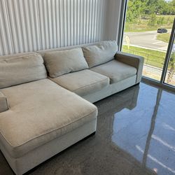 Beautiful Gray Fabric Sectional Sofa for Sale Delivery Available 🚚🚚🚚