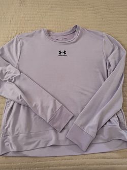 Under Armour Crewneck Sweatshirt XL Lavender