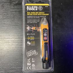 Klein Tools Dual Range Non- Contact Voltage Tester With Flashlight