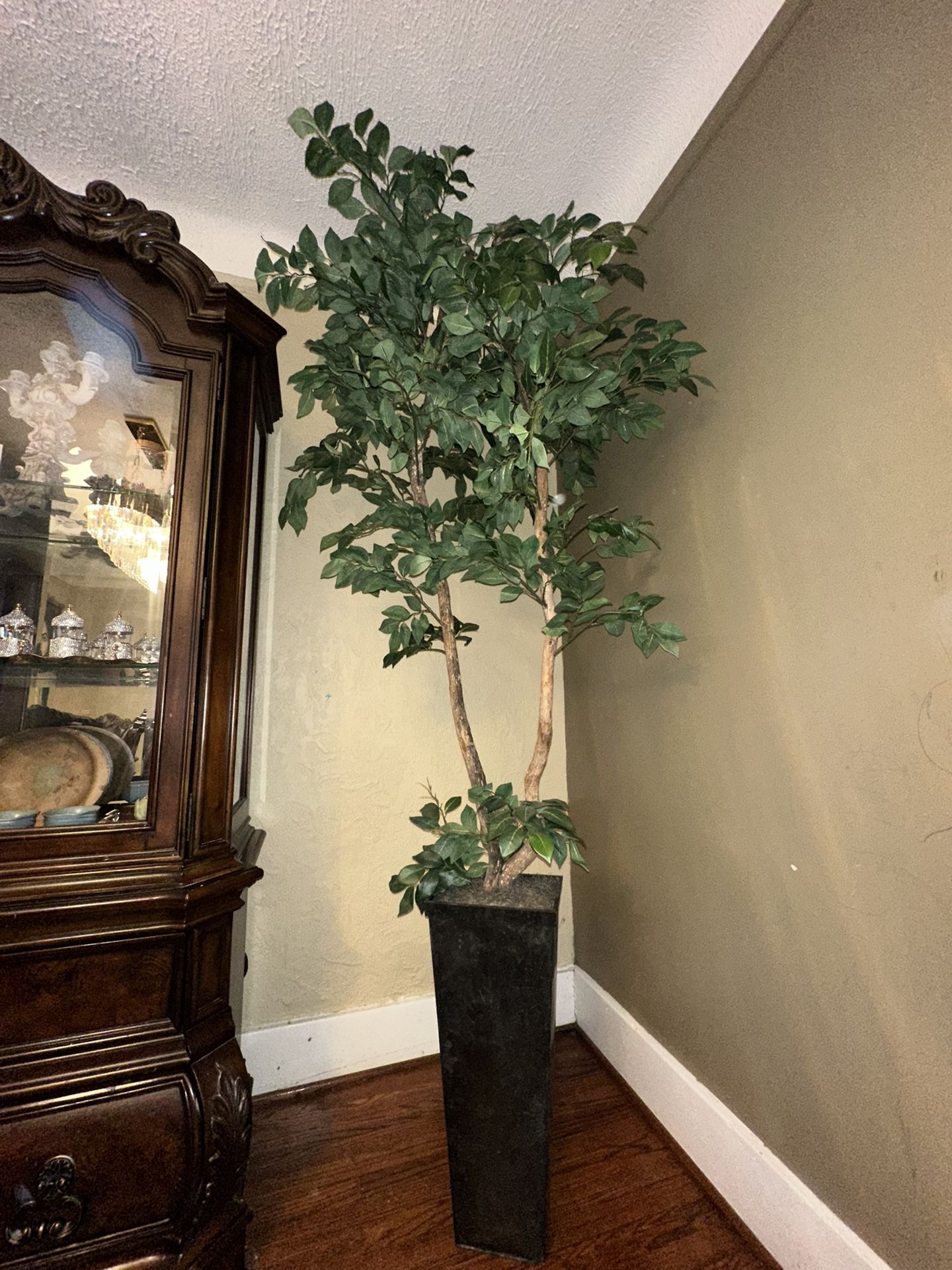 Tall Decorative Fake Plant w/ Pot - $75