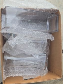 Glass vases very good condition