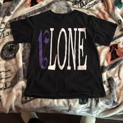 Black And Purple Vlone Tee