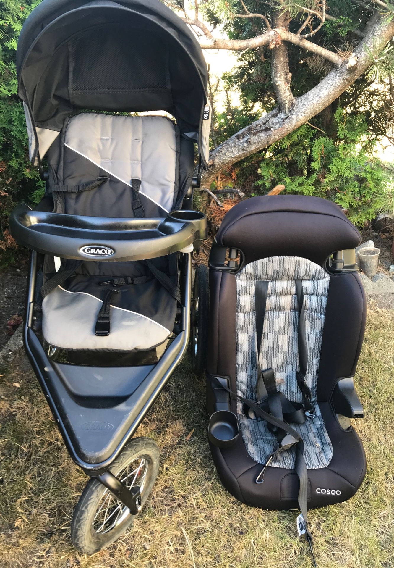 Crago baby stroller with car seat