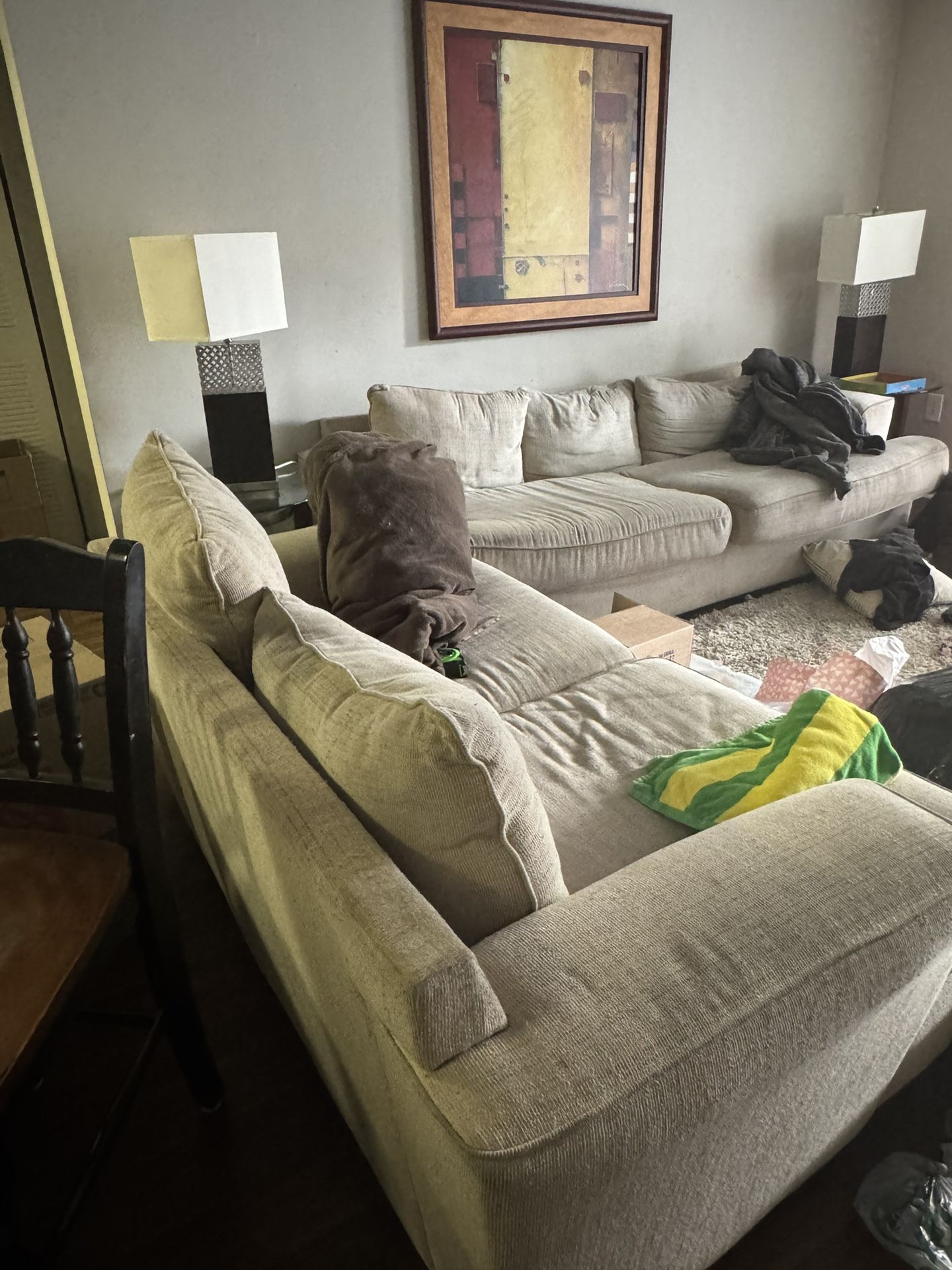 Used Sofa + Love Seat