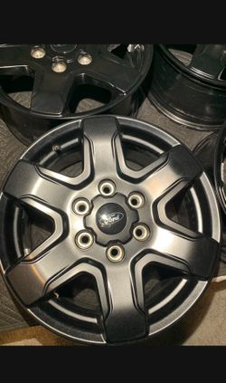 Pearl Black Ford Ranger/ Bronco Wheels 17 x 8. 6-139.7 mm or 6-5.5"