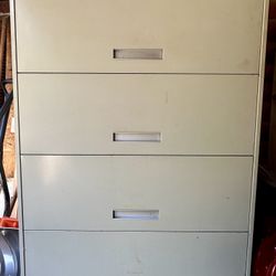 Vintage Cole “F” Series File Cabinet 51” X 36” X 18”($60)