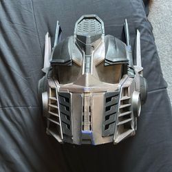 Transformers mask (with buttons for sayings)