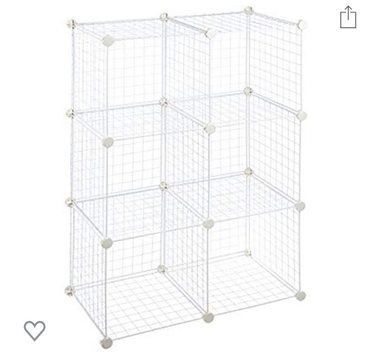 Stackable storage shelf