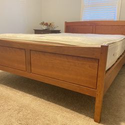 Queen Size Bed Frame And Mattress 