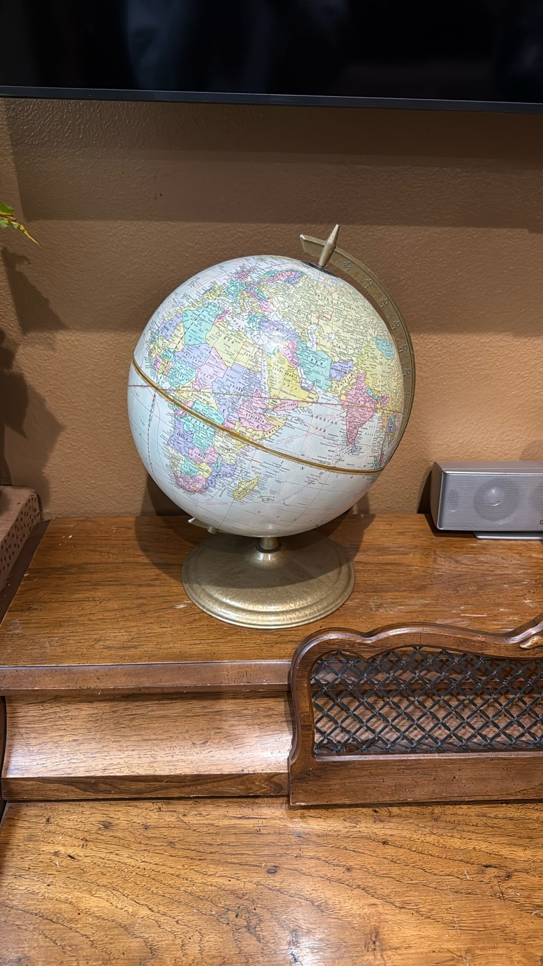 Vintage Globe The George F. Cram Company