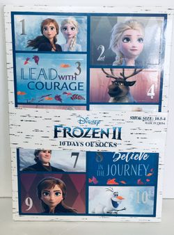Frozen 10 Days of Sock $5 Box