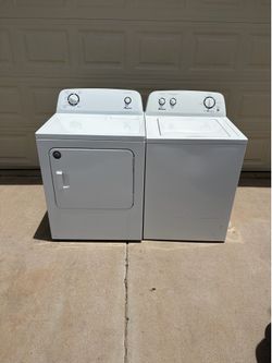 Washer and Dryer
