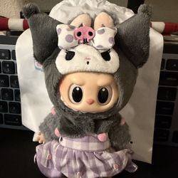 LABUBU - THE MONSTERS X HELLO KITTY (Kuromi)