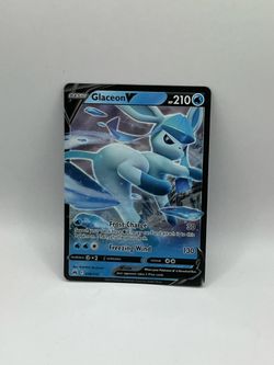 Pokemon Crown Zenith Glaceon V UR Card # 038/159