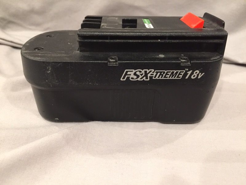 Firestorm by Black and Decker FSX Treme 18v Battery (2) and