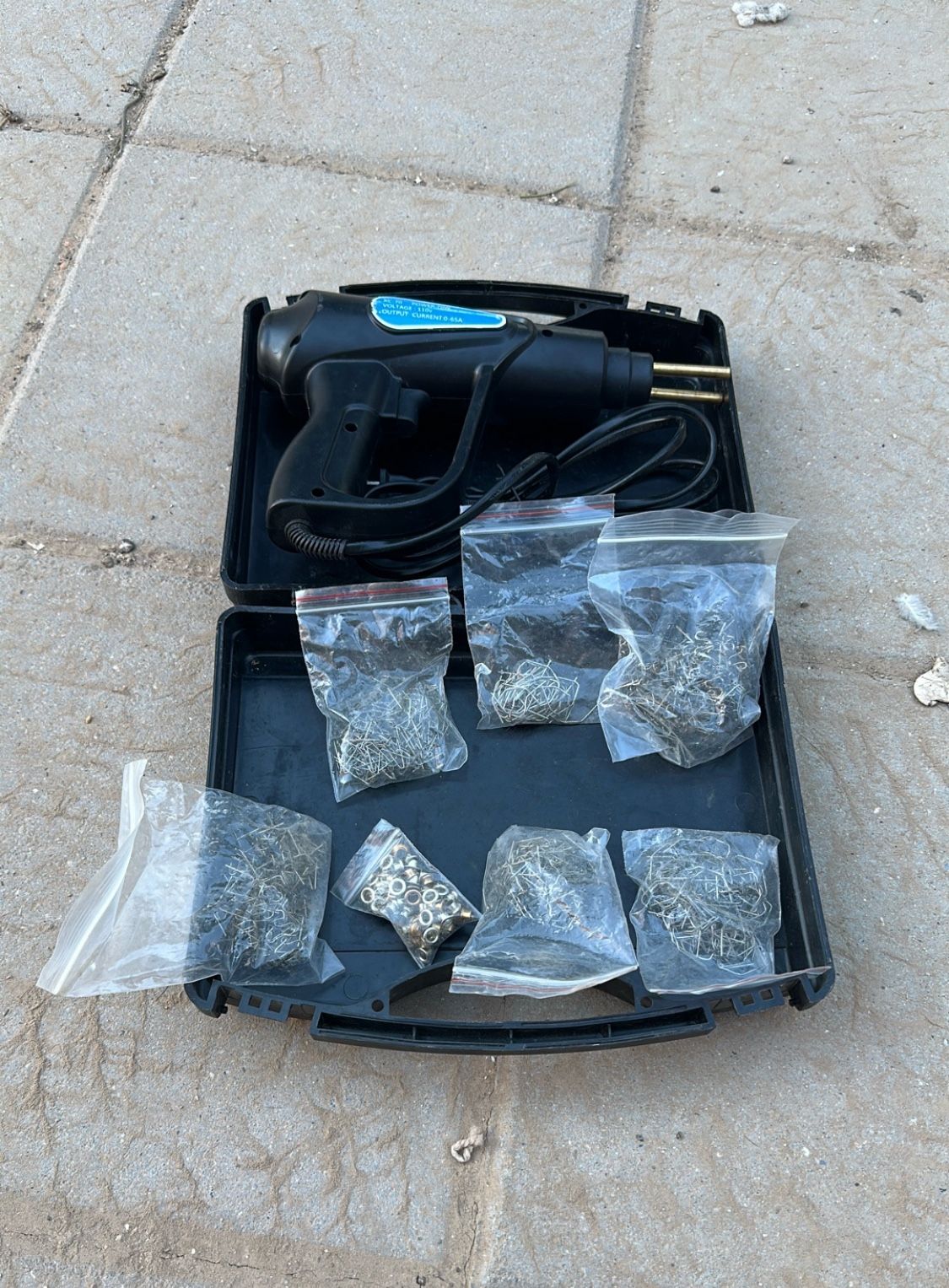 plastic welder with case