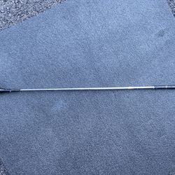 Leather Golf Bag And Clubs (READ DESCRIPTION)