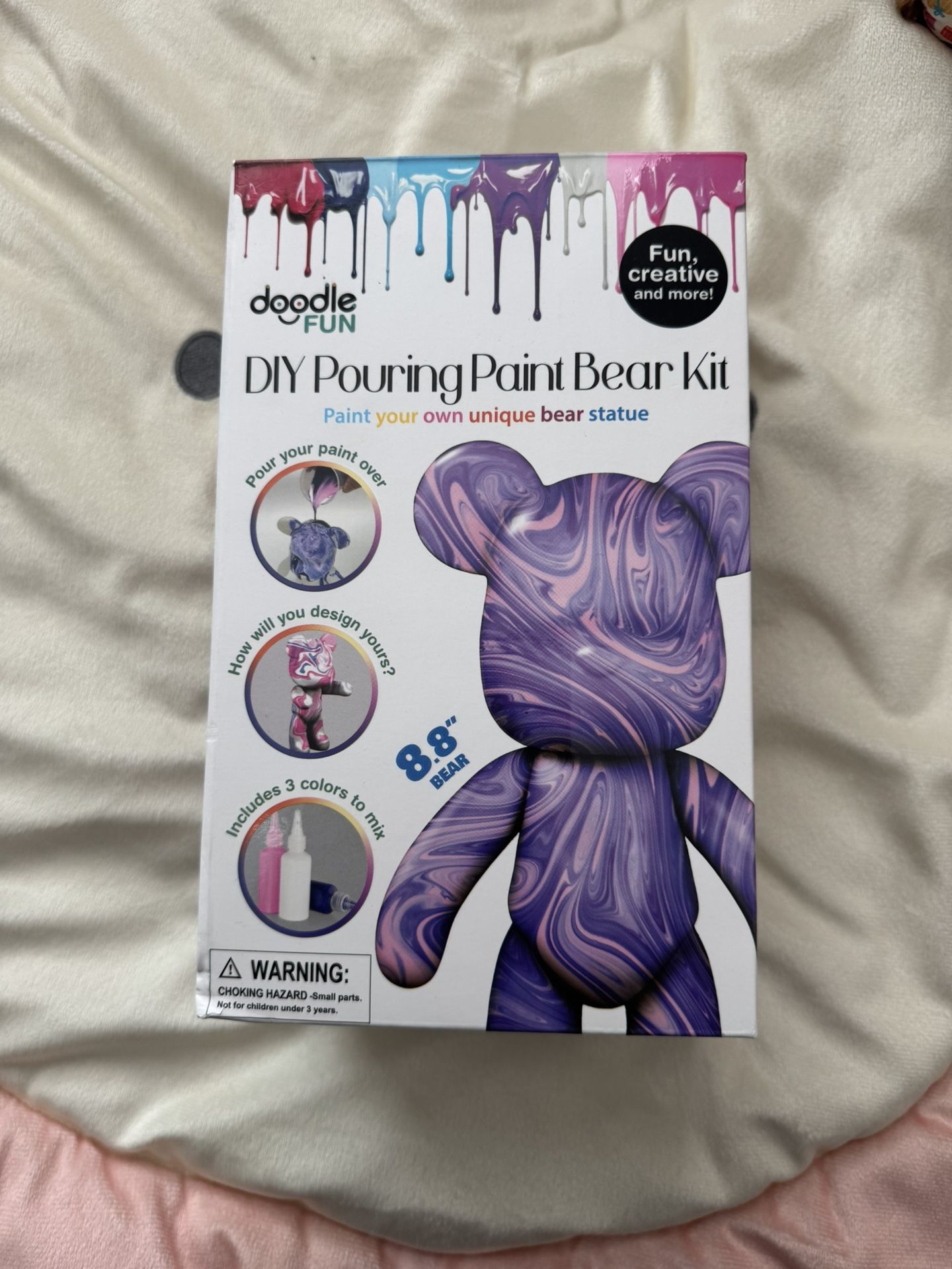 DiY bearbrick paint kit