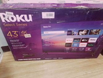 Roku Select Series 43" 4K HDR Smart TV