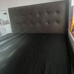 King Size Platform Bed With Bed Spring