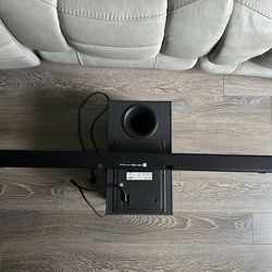 Samsung Home Theater  PS-WN20 Subwoofer Combo Set Black with Power cord HWMM45/ZA Soundbar, no cord, no remote