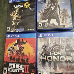 Take ALL PS4 GAMES Bundle $50
