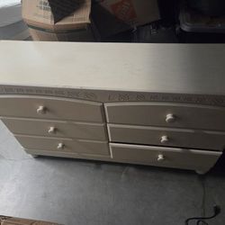 Bedroom Set (Twin Bed, Dresser With Mirror, Nightstand)