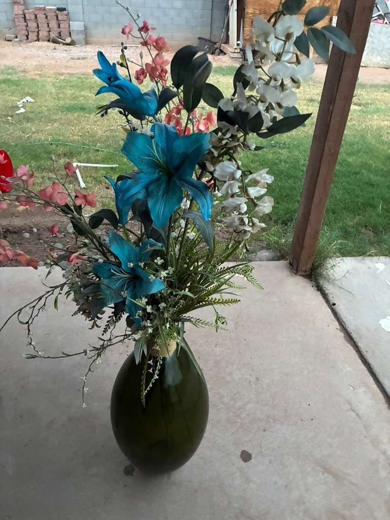 Green Vase