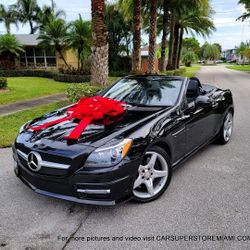 Like New 2012 Mercedes-Benz SLK 250 Roadster, Low Miles, Clean Title 100% Finance Available!