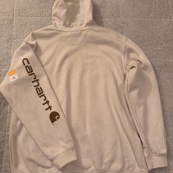 Carhartt Hooded sweatshirt XL Cream 