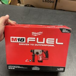 Milwaukee M18 FUEL 18V Lithium-Ion Brushless Cordless 1 in. SDS-Plus Rotary Hammer (Tool-Only)