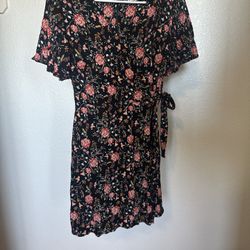 Black Floral Dress