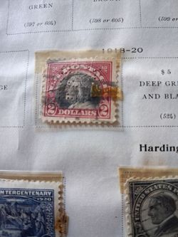 2 Dollor  Postal Stamp