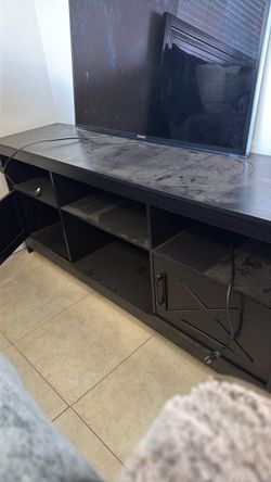 TV Stand with Cabinet
