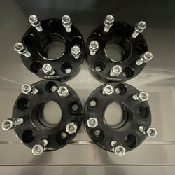 32mm (1.25") Titan Wheel Spacers for Dodge Durango Jeep Grand Cherokee Wrangler JL JLU | 5x5 | 71.5 Hubcentric |14x1.5 Studs |