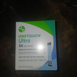 One Touch Ultra. Strips.