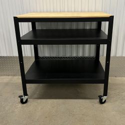 IKEA Bench Table On Wheels