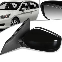 Honda Accord 4 Door Driver Side Power Mirror for 2013 to 2017