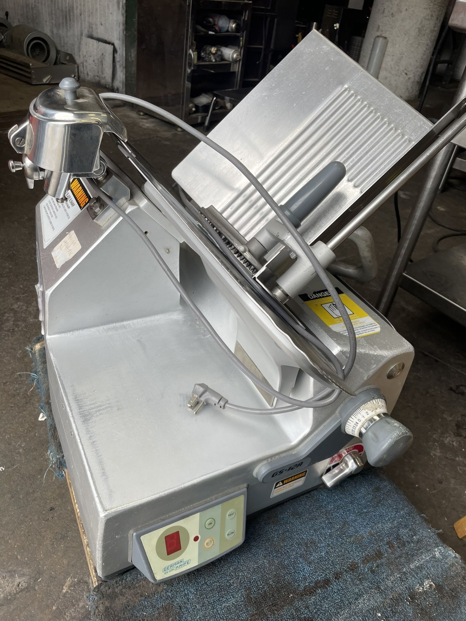 Used Turbo Air German Knife GS-12A Automatic Meat Slicer